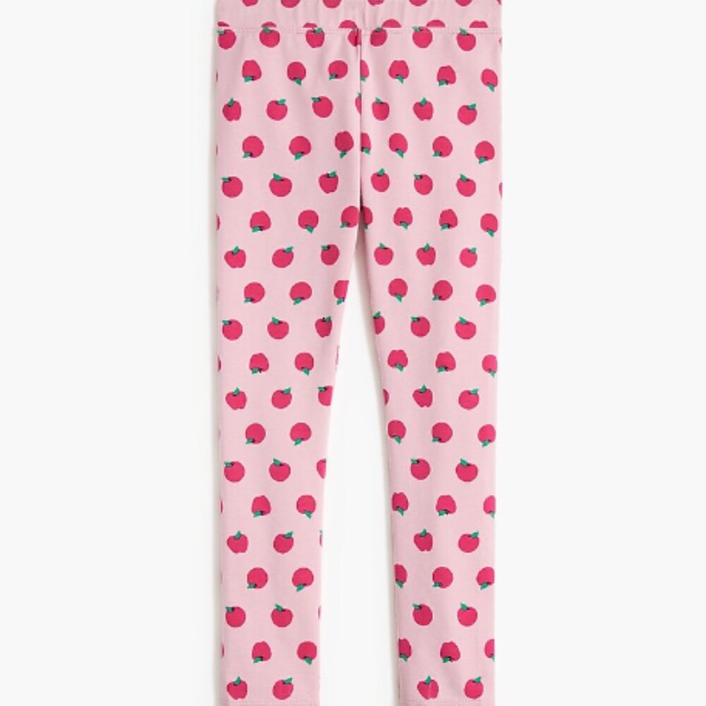 J.Crew Crewcuts Girls' Apple Leggings